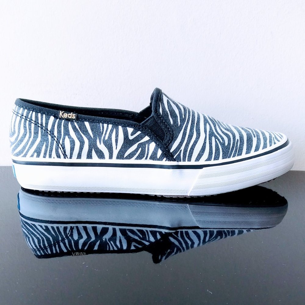 Keds Women's Washable Slip-On Decker Canvas Sneaker